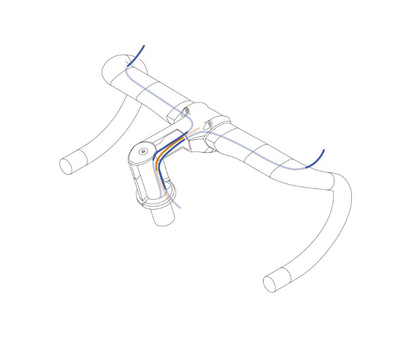 Attaque du guidon de Deda Vinci 31,7 mm