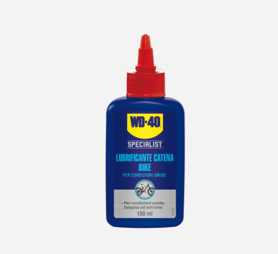 Lubricante para bicicletas WD-40 para 100 ml de especialista en condiciones húmedas