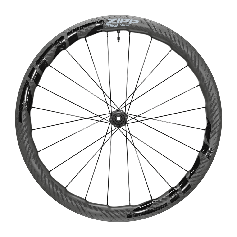 Zipp 353 NSW TUBELESS KLAAR WIELEN