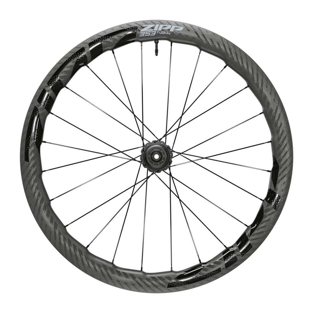 Zipp 353 NSW TUBELESS KLAAR WIELEN