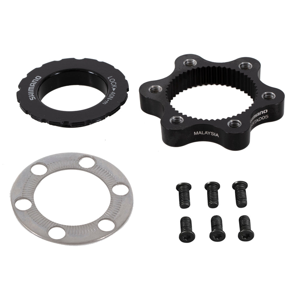 Adapter Shimano hamulca tarczowego z Center Lock na 6 otworów
