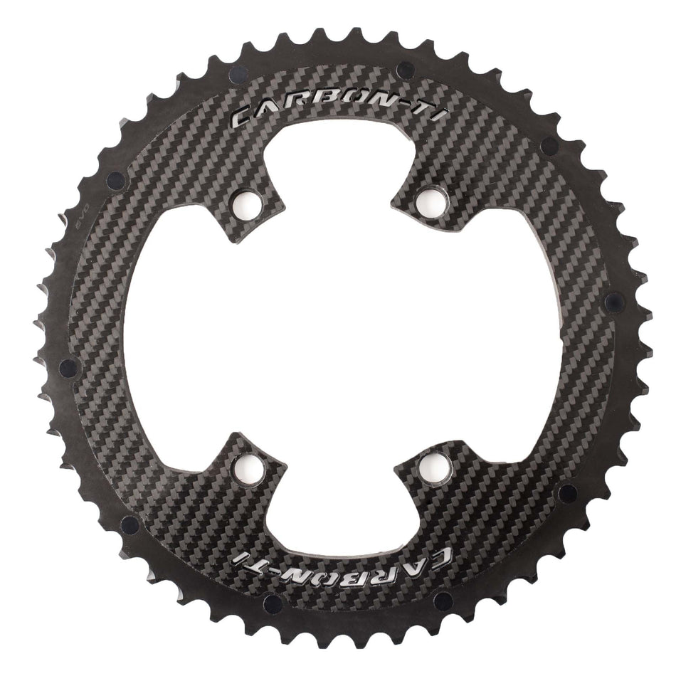Carbon Ti X-Carboring EVO Dura Ace 9200 12v Chainring