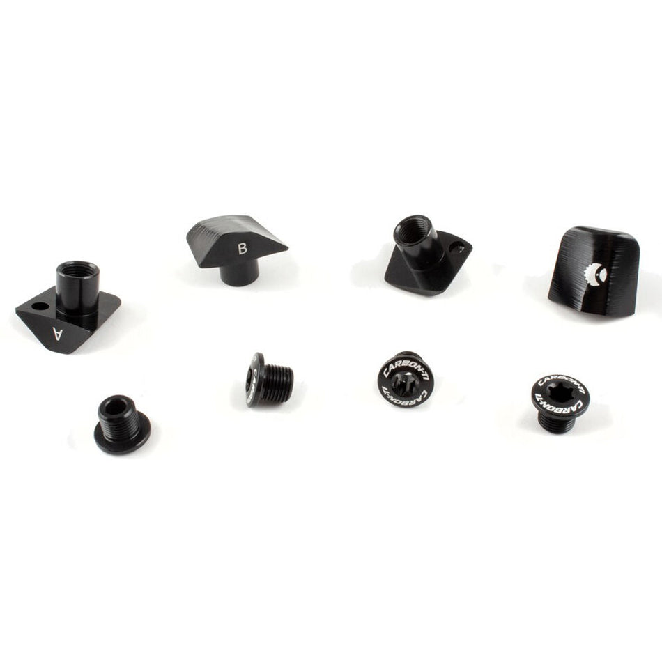 Carbon Ti X-Cover Shimano Dura Ace 9200 Screw and Screw Cover Kit