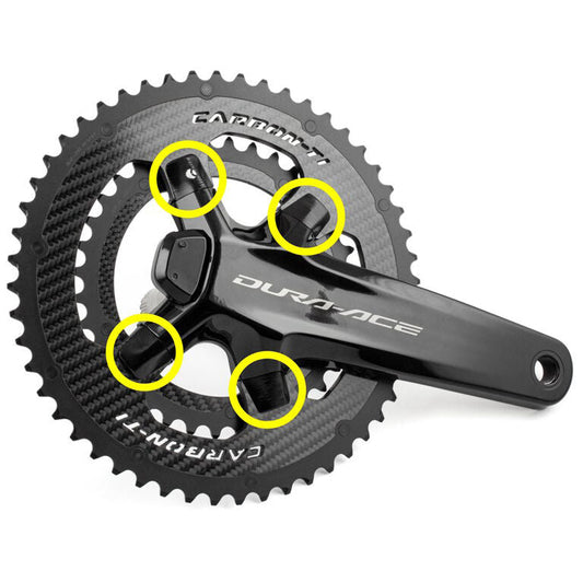 Viti and Cover Zestaw węglowy TI X-Cover Shimano Dura Ace 9200