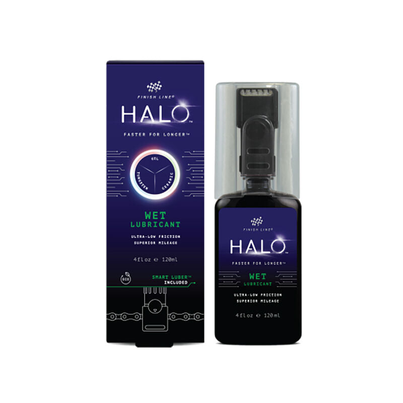 Lubricante para Cadena Cerámico Halo Wet Finish Line 120ml