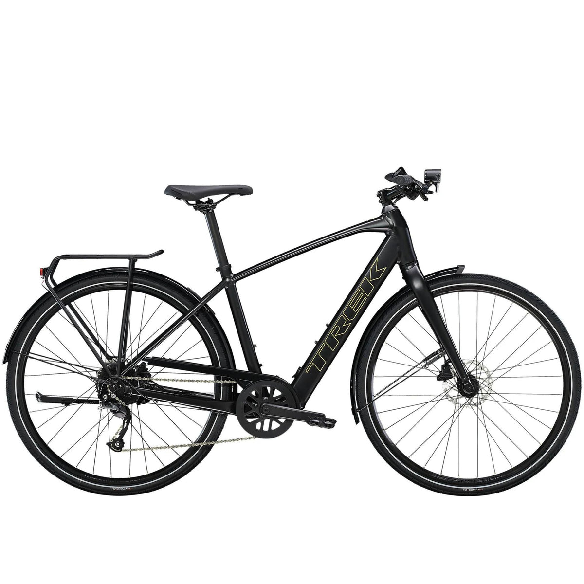 Trek FX+ 2 bici elettrica da città Satin Trek Black / S