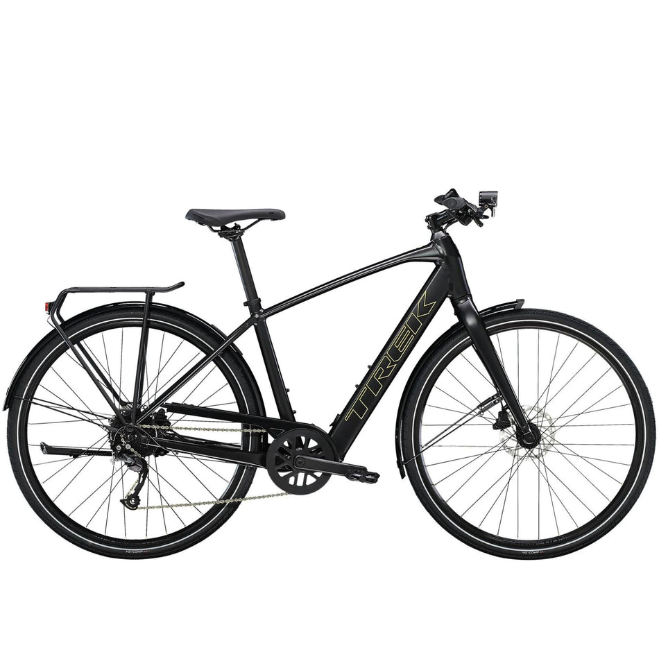 Trek FX+ 2 bici elettrica da città Satin Trek Black / S