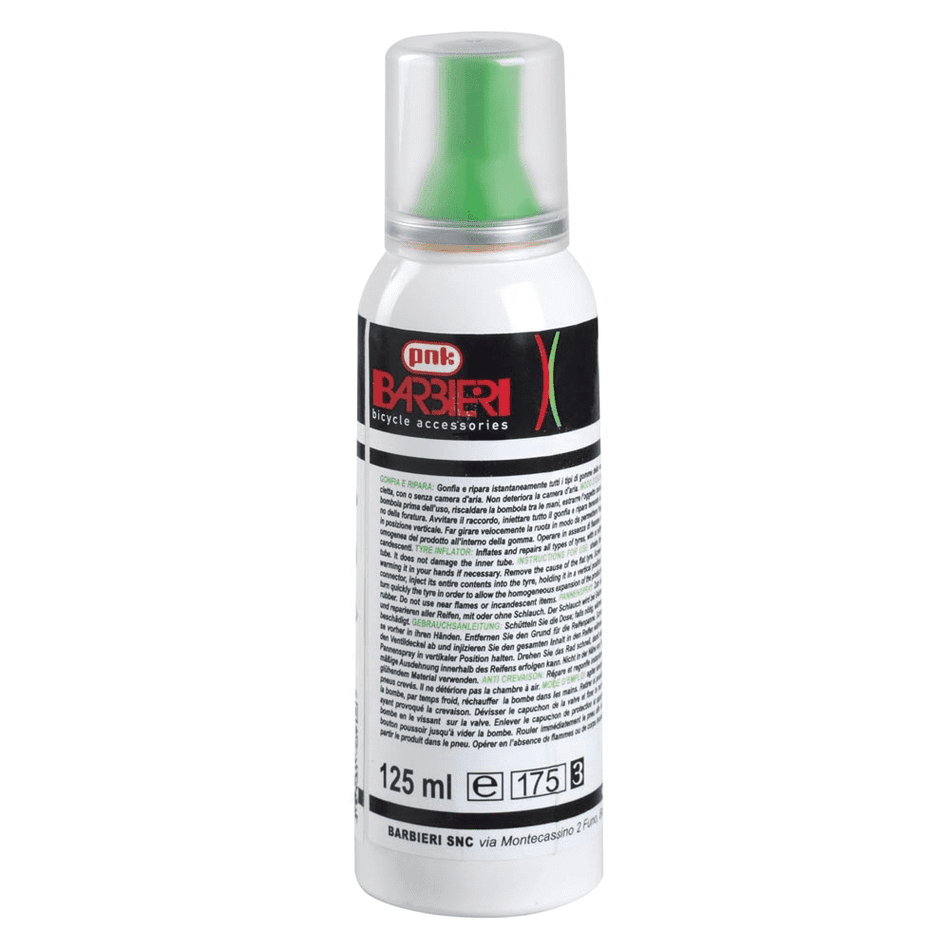 Bote de Inflado y Reparación Barbieri 125 ml con Conexión Rápida