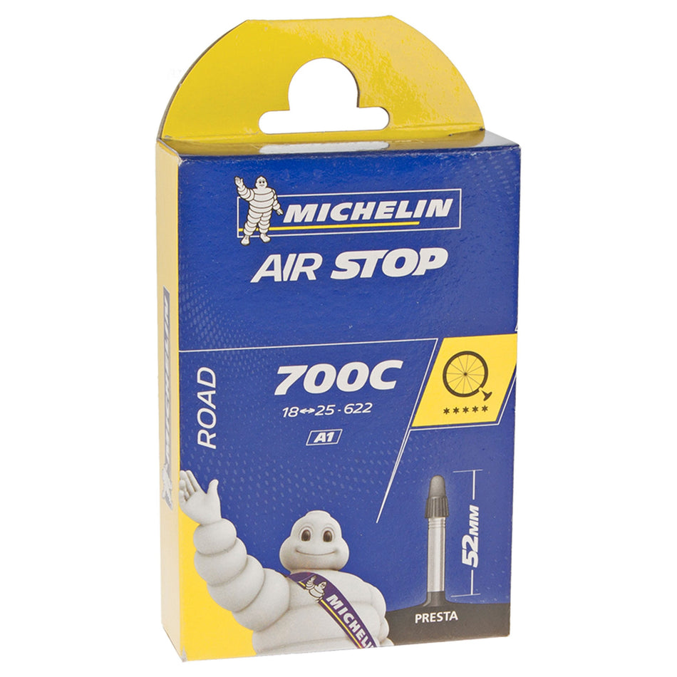 Dętka Michelin Air Stop A1 700x18/25 wentyl Presta 52mm