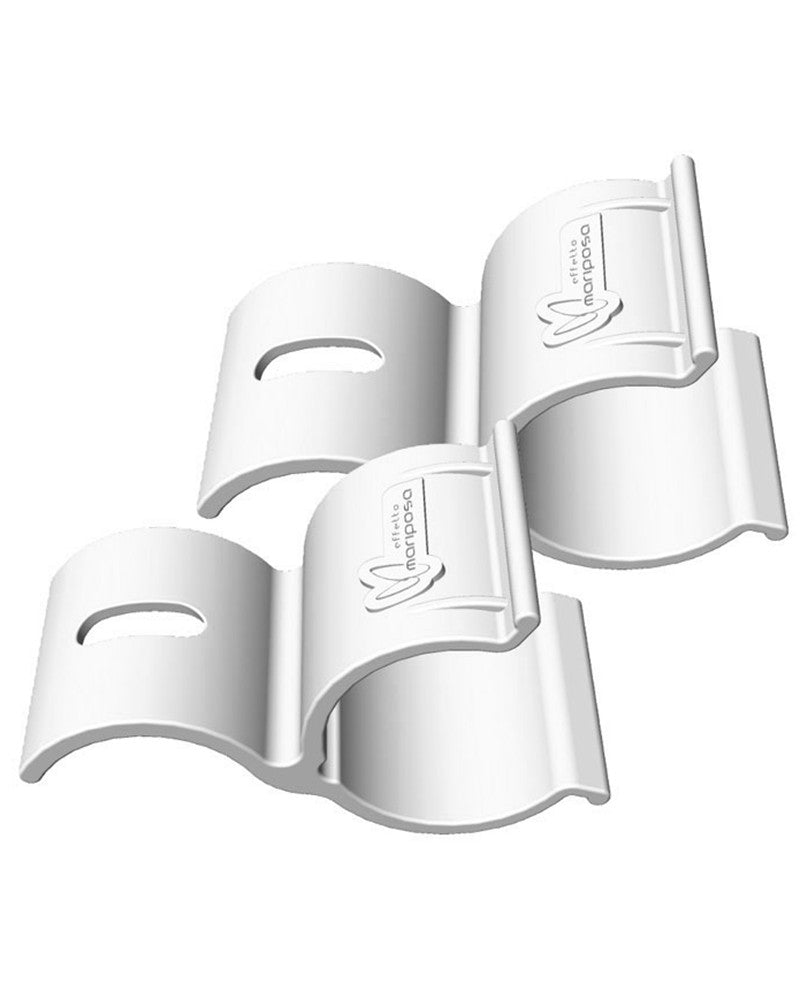 Support Clip Effetto Mariposa Espresso pour Gonflage et Réparation (2 Pièces)