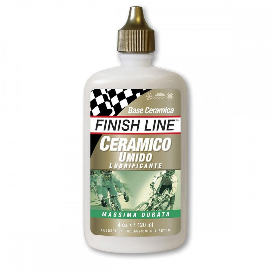 Lubricante Cerámico Húmedo para Cadena Finish Line 120ml