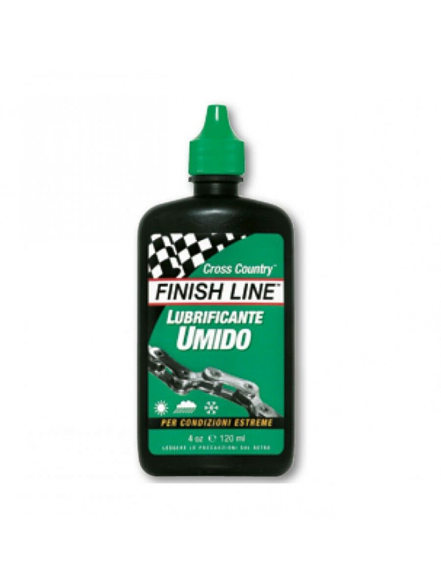 Lubricante Húmedo Finish Line Cross-Country Gotas 120ml