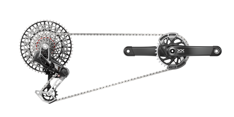 Gruppo Sram XX Eagle AXS Transmission T-Type