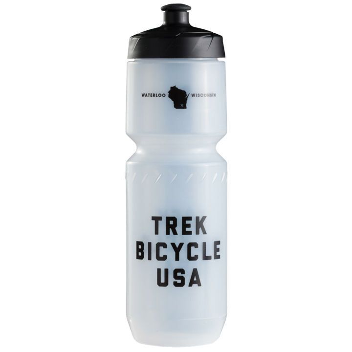 Bidón Trek USA Tapa de rosca Silo Transparente X1 710ml